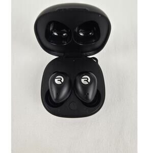 Raycon Wireless Fitness Earbuds Black Bluetooth In-Ear Headphones -Charging Case